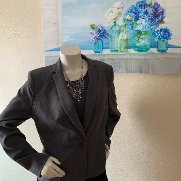 80’s Bright Red Single Button Blazer by Worthington main image 0